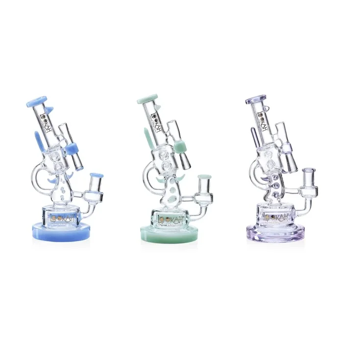 Lookah (Dab Rig) 10″ Cool Recycler Klein Handgun Water Pipe