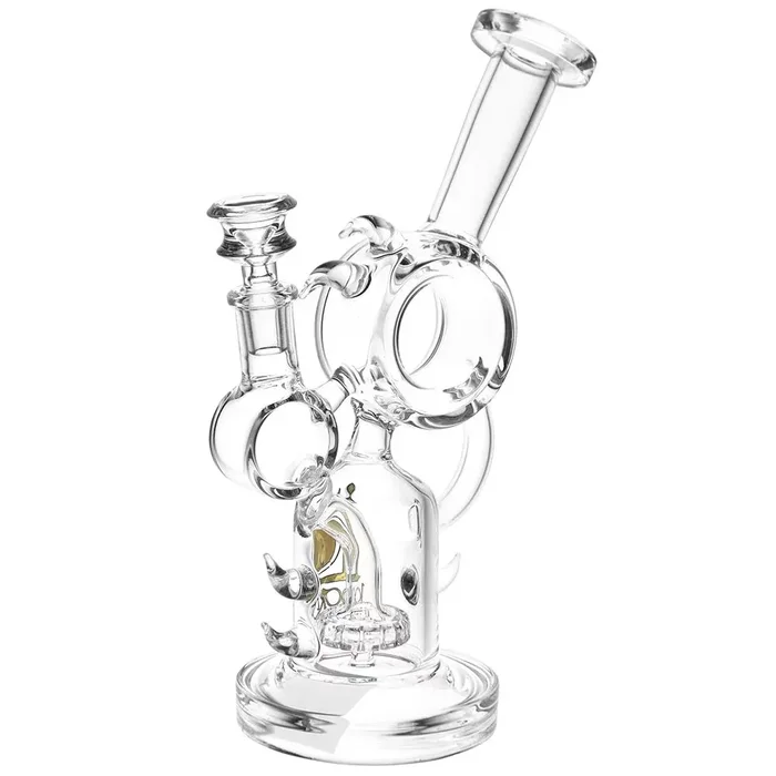 Lookah Glass Hedgehog Recycler Water Pipe | 9.75″ | 14mm F