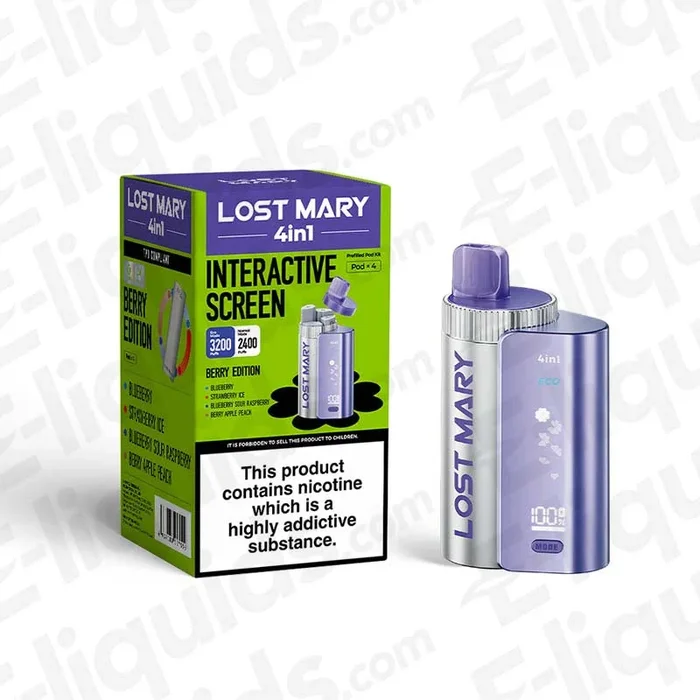 Lost Mary 4 in 1 Berry Edition Prefilled Pod Kit