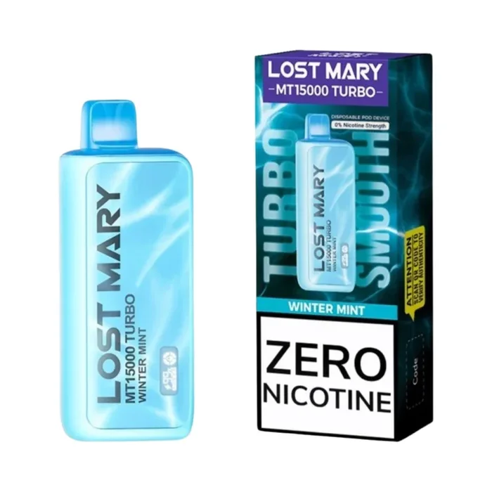 Lost Mary MT15000 Winter Mint – Nicotine-Free