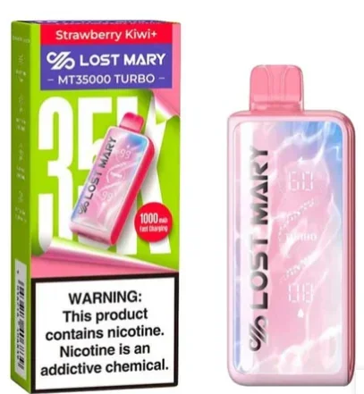 Lost Mary MT35000 Turbo [35000 puffs] – Strawberry Kiwi