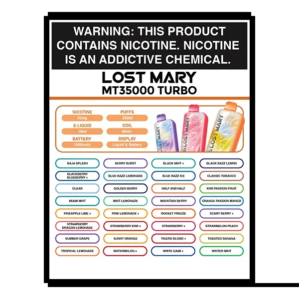 LOST MARY MT35K Turbo Lamination Device