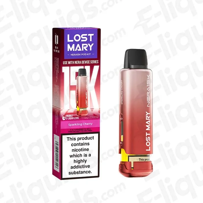 Lost Mary NERA15K Sparkling Cherry Prefilled Pod
