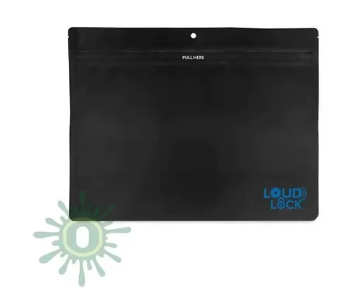 Loud Lock Grip N Pull Mylar Bags – Exit – 12×9 – 300ct – Black