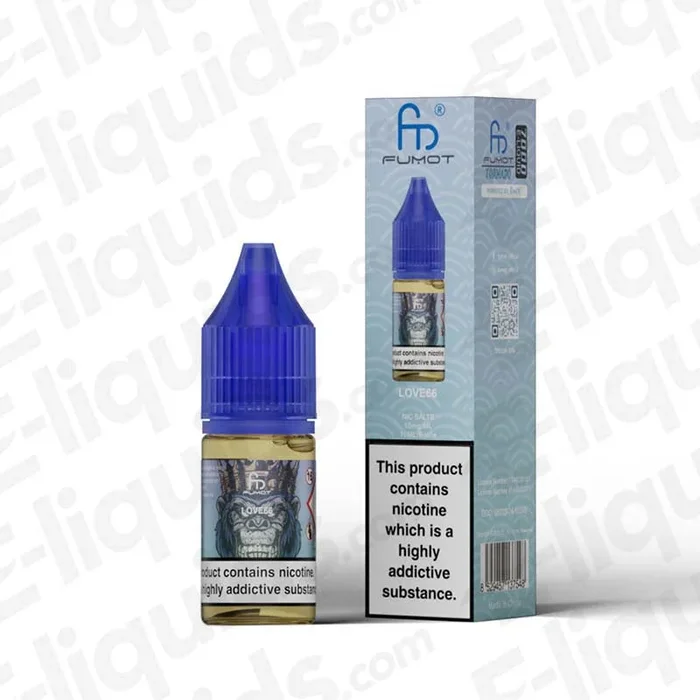 Love66 RandM Tornado 7000 Nic Salt Vape Juice by Fumot
