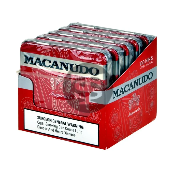 Macanudo Inspirado Red Minis Pack of 100