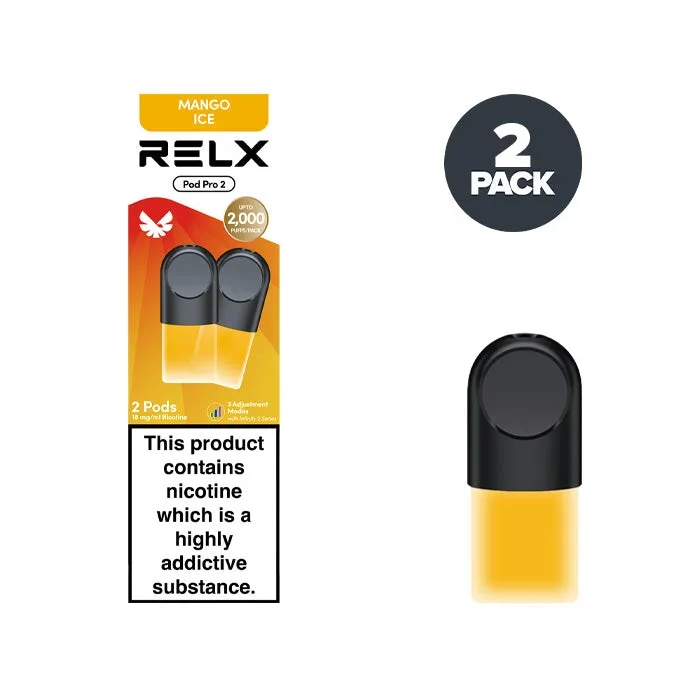 Mango Ice RELX Pod Pro 2 Pre-filled Pods