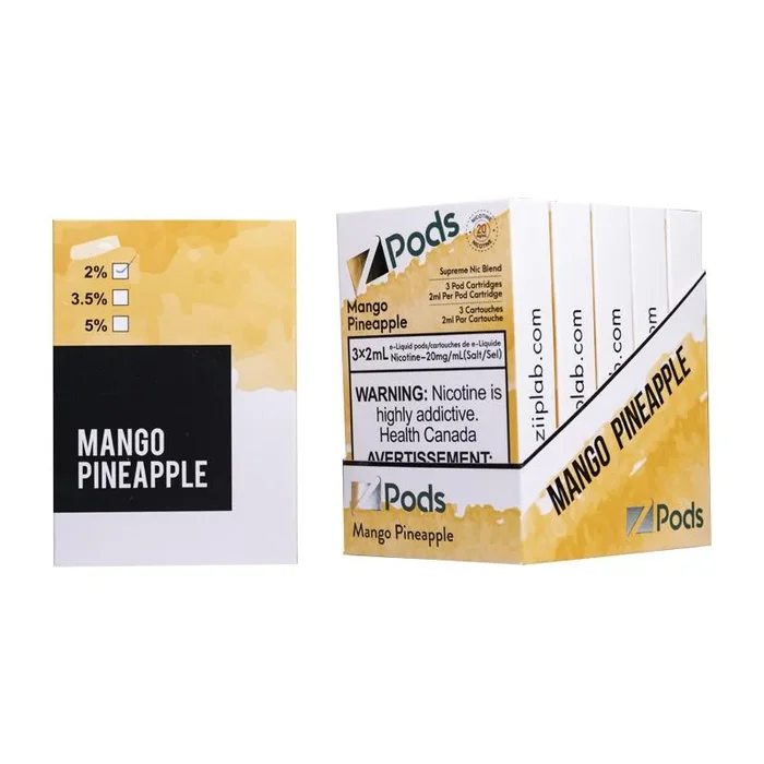MANGO PINEAPPLE – Z PODS ( SUPREME NIC BLEND)