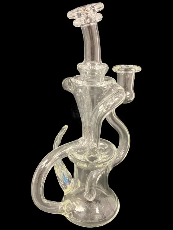 Maritimer Glass Works Hand Blown Floating Recycler with Horn