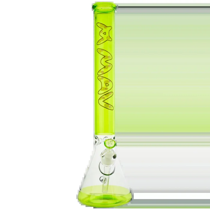 MAV Glass Ooze Pineapple 18″ Full Color Beaker Bong