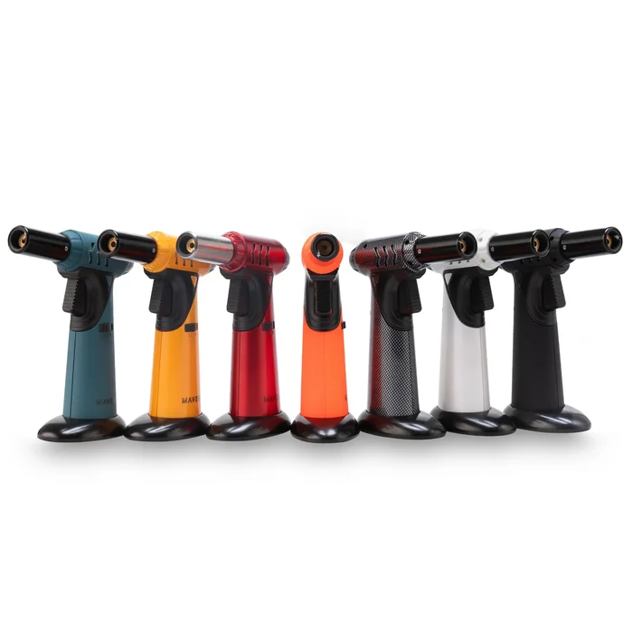 Maven Torch Tornado – Windproof Jet Flame Dab Rig Torch w/ Safety Lock & Adjustable Flame