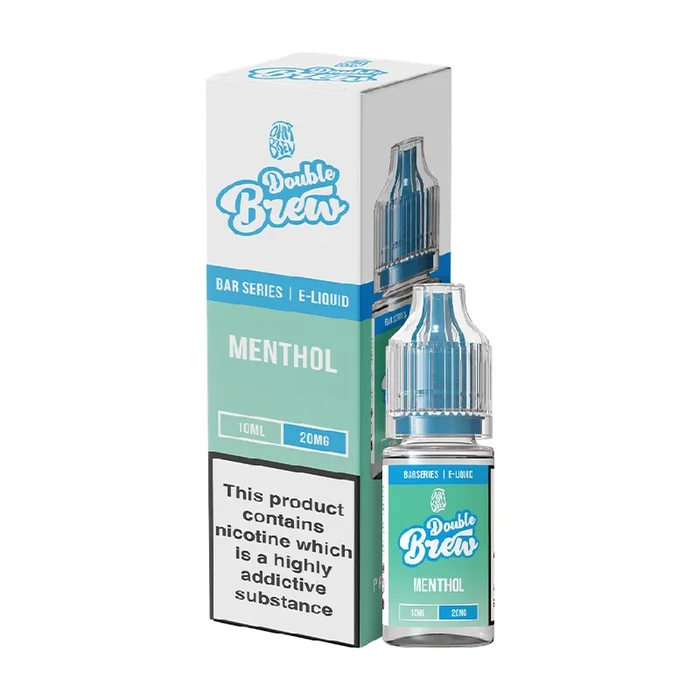 Menthol Nic Salt E-Liquid by Double Brew