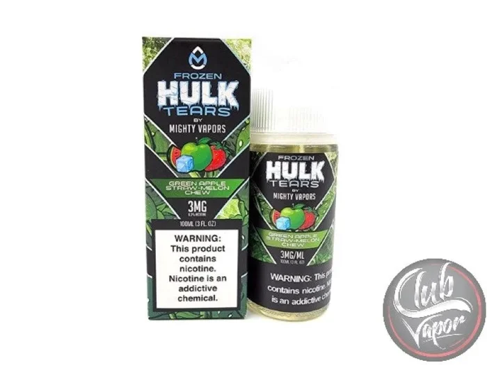 Mighty Vapors Frozen Hulk Tears 100mL E-Liquid