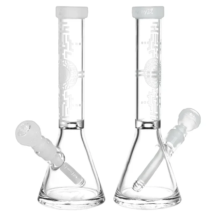 Milky Way Glass Bio-Encryption Beaker Bong