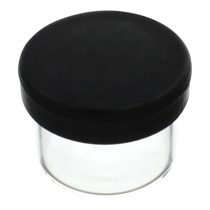 Mini Glass Wax Container – 25mm