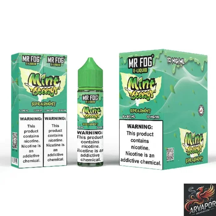 Mint (Spearmint) – Mr Fog Steezy E-Liquid 60mL