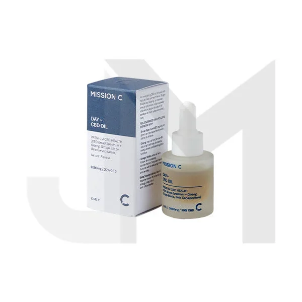 Mission C Day + 2000mg CBD Oil – 10ml