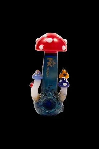 MK100 Glass Heady Mushroom Hand Pipe