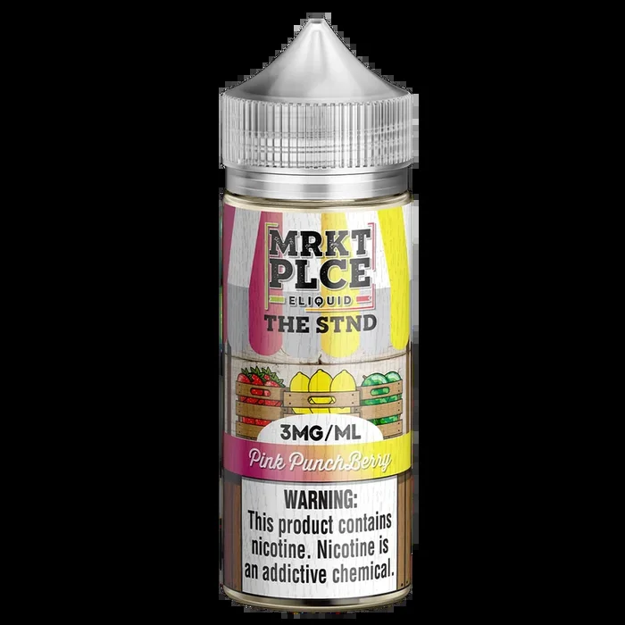 MRKTPLCE – “THE STND” Pink Punch Berry – 100ML E-Liquid