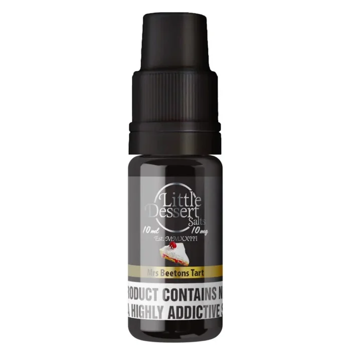 Mrs Beestons Tart 10ml Nic Salt By Little Desserts
