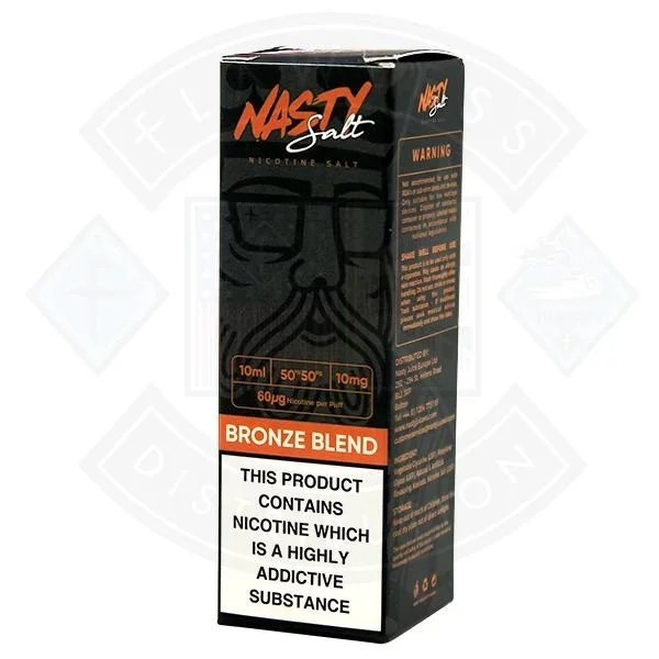 Nasty Juice Nasty Salt Bronze Blend 10mg 10ml e-liquid