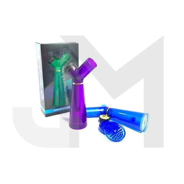 New Plastic Water Pipe With Grinder Base – YD240