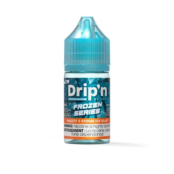 [Nic Salt] Drip’n by Envi Frozen Salt – Snazzy S Storm Ice Blast 30mL