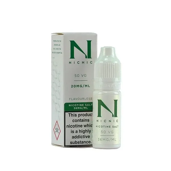 Nicotine Salt Shot by Nic Nic (Twin Pack)