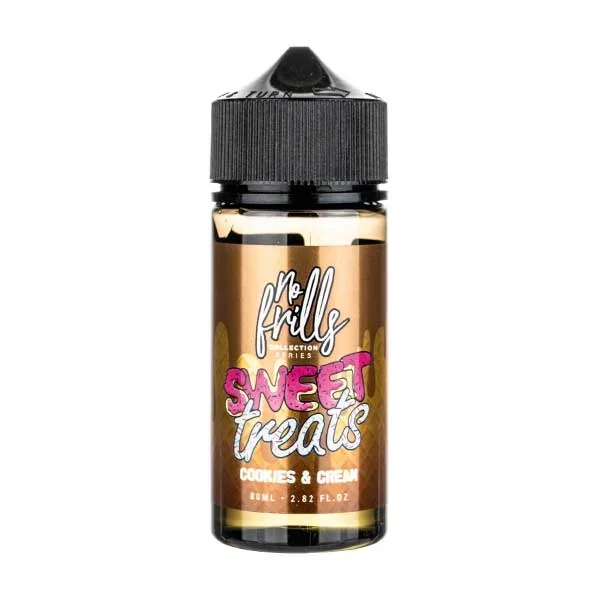 No Frills Cookies & Cream 80ml Shortfill E-Liquid