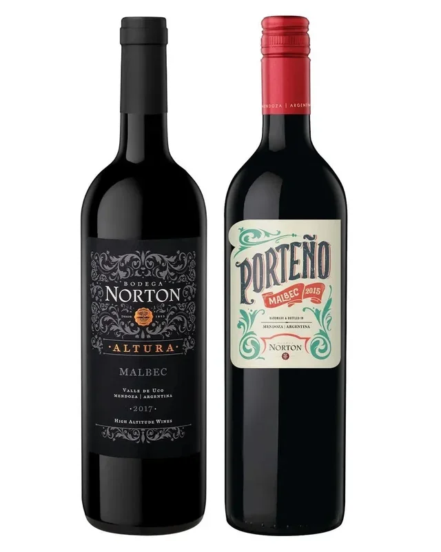 Norton Malbec Wine Tasting Set, 2 x 75 cl