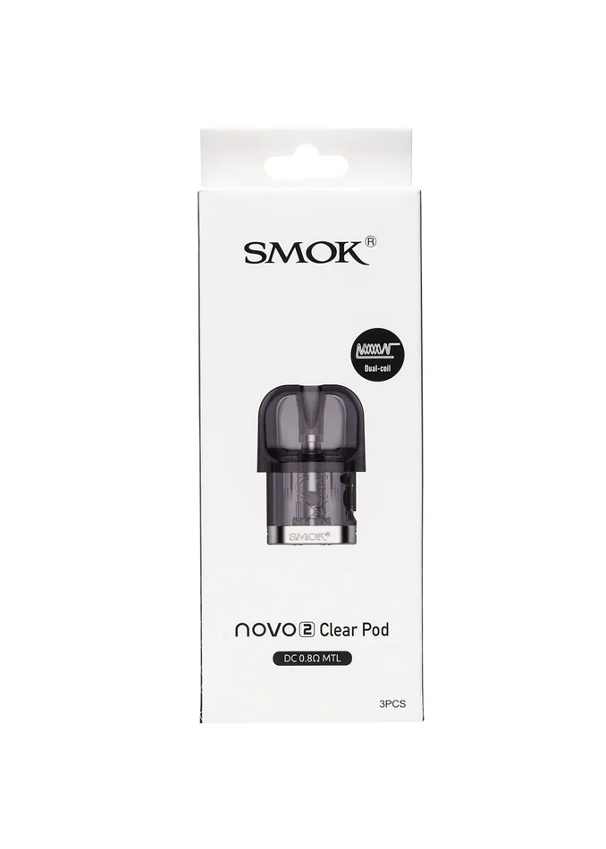 Novo 2 Pods (DC Clear 0.8 Mesh)