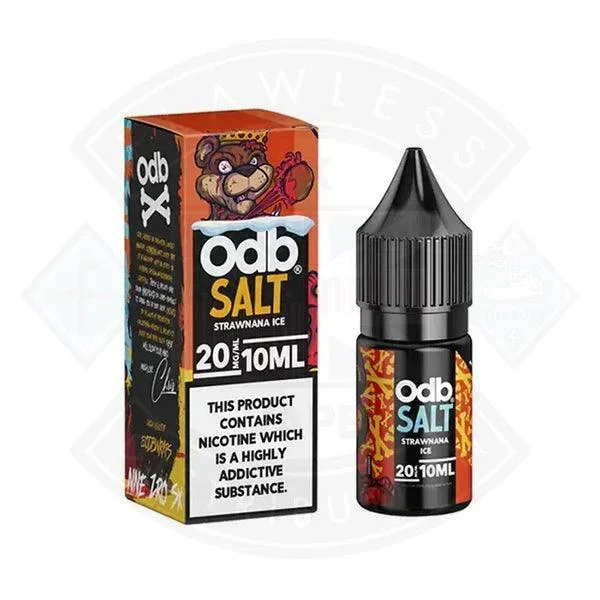 ODB Juice Salt – Strawnana Ice 10ml E-liquid