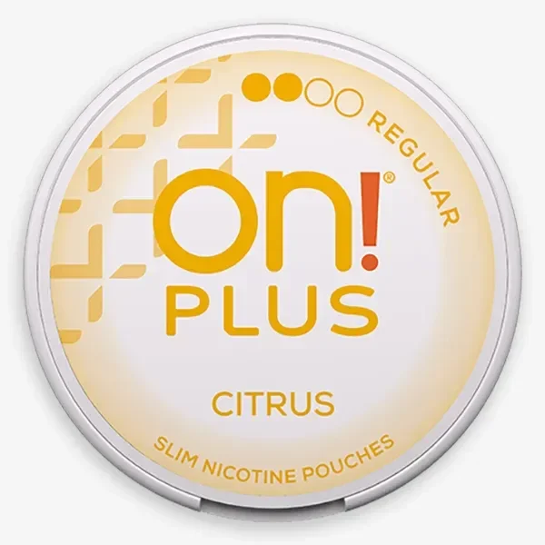 ON! Plus Nicotine Pouches Citrus – 5 Pack