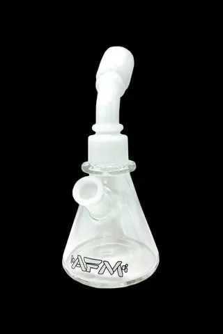 One Shot Clear Glass Mini Water Pipe