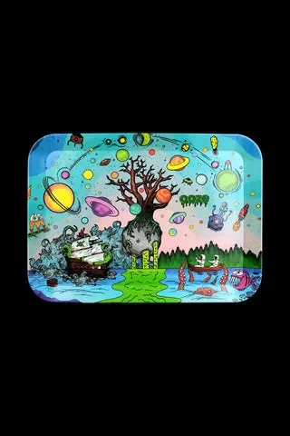 Ooze “Tree of Life” Biodegradable Rolling Tray