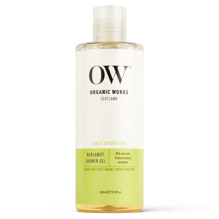 Organic Works Daily Hydration Bergamot Shower Gel 300ml