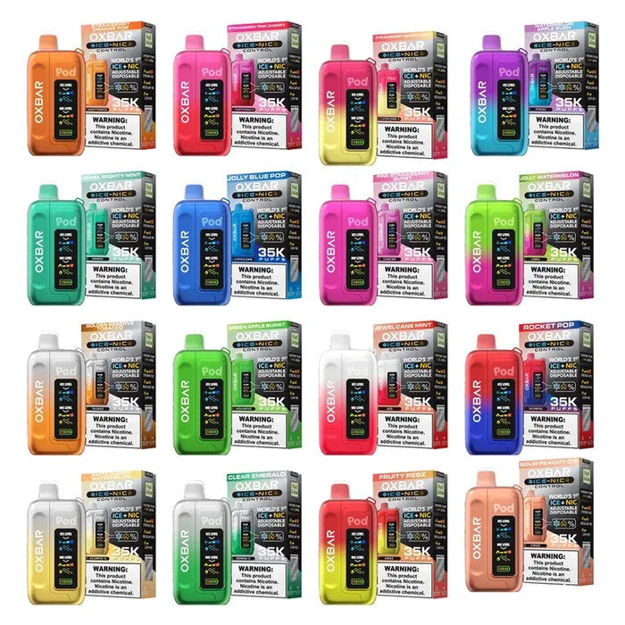 Oxbar Ice-Nic Control Pod Juice Edition E-Cig Disposable 35000 Puffs 14mL 50mg