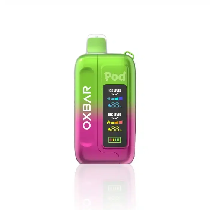 Oxbar Pod x Ice Nic 35000 Puffs Disposable Vape – Jolly Watermelon Libra