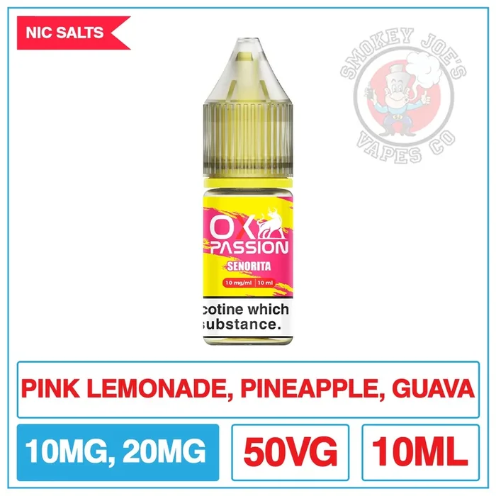 Oxva – Ox Passion – Nic Salt – Senorita