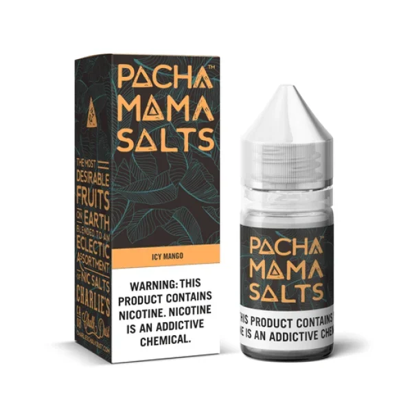 Pachamama Salts Nicotine Liquid – Icy Mango | 30mL