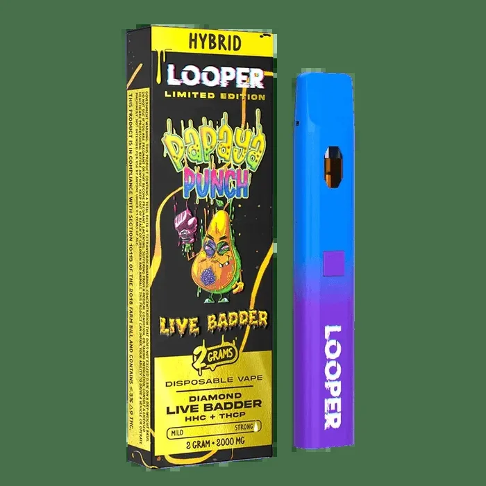 Papaya Punch – Looper Live Badder Disposable