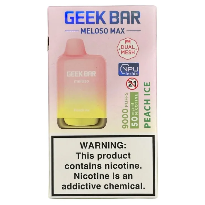 Peach Ice – Geek Bar Meloso Max 9000