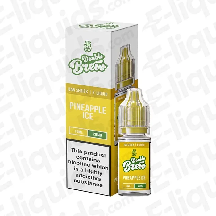 Pineapple Ice Double Brew Bar Series Nic Salt Vape Juice by Ohm Brew