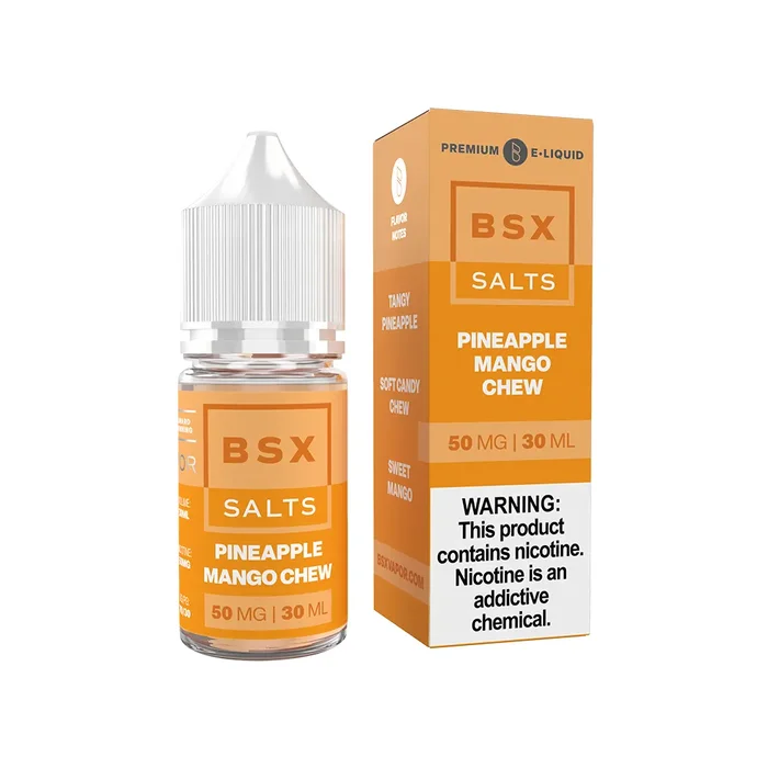 Pineapple Mango Chew | Glas BSX TFN Salts | 30mL