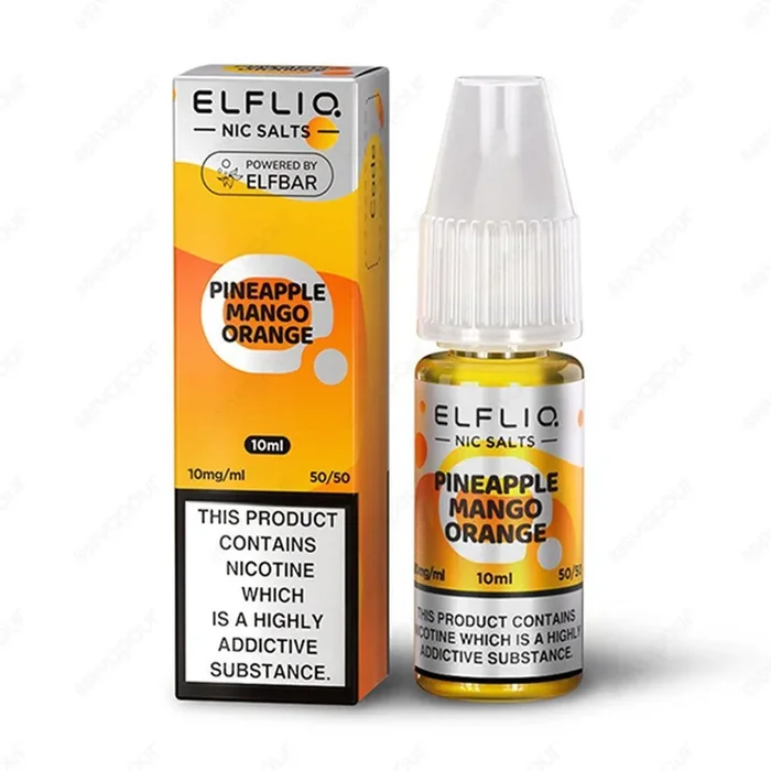 Pineapple Mango Orange Elf Bar Elfliq 10ml