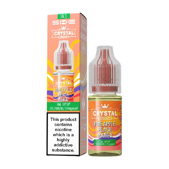 Pineapple Peach Mango Crystal Vape Juice by SKE
