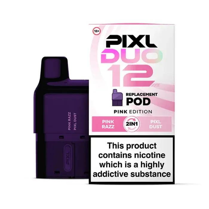 Pink Edition Pixl Duo 12 – Prefilled Pods