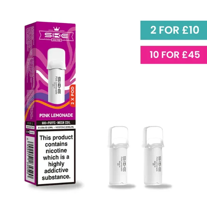 Pink Lemonade – SKE Crystal PRO Pods