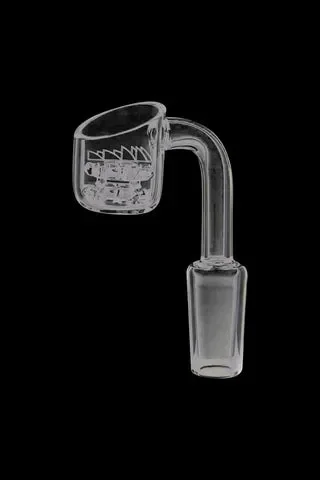 Piranha Quartz Diamond Knot Banger Nail