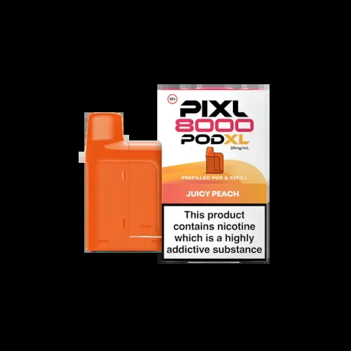 PIXL 8000 Prefilled Pods Juicy Peach